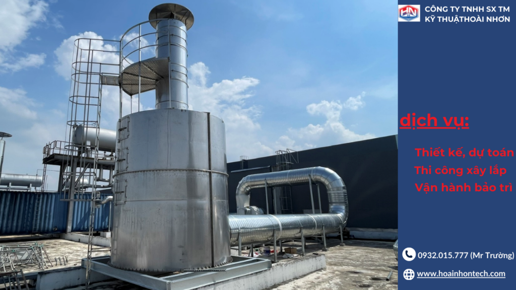 NGHIỆM THU, BÀN GIAO HỆ THỐNG XỬ LÝ KHÍ THẢI CÔNG NGHIỆP | HOÀI NHƠN - Xử lý nước thải, khí thải sinh hoạt & công nghiệp, cung cấp thiết bị, giải pháp và tư vấn môi trường.
